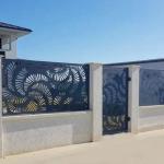 OEM Aluminium Sliding Driveway Gates Yard Aluminum Profile Door