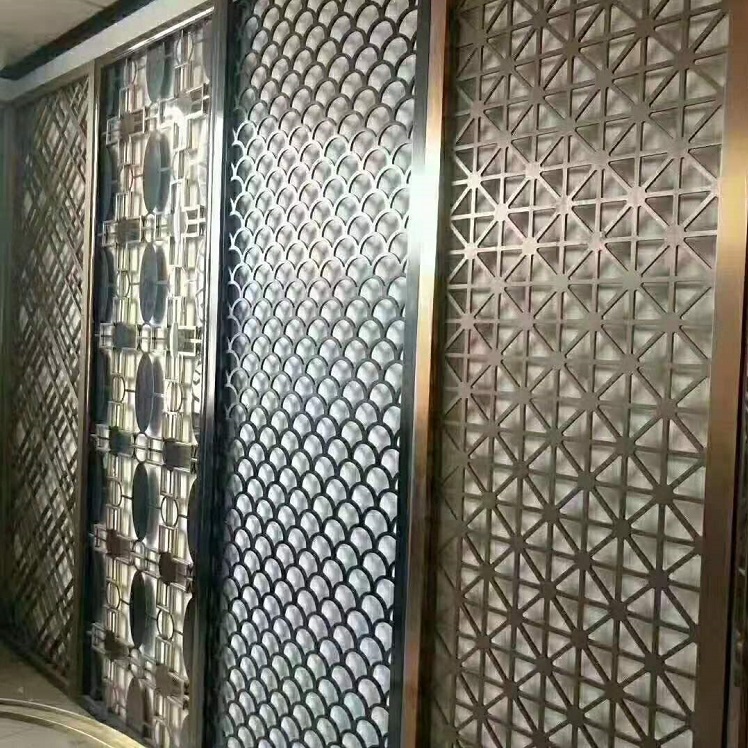 Stainless Steel Folding Indoor Screens Room Dividers