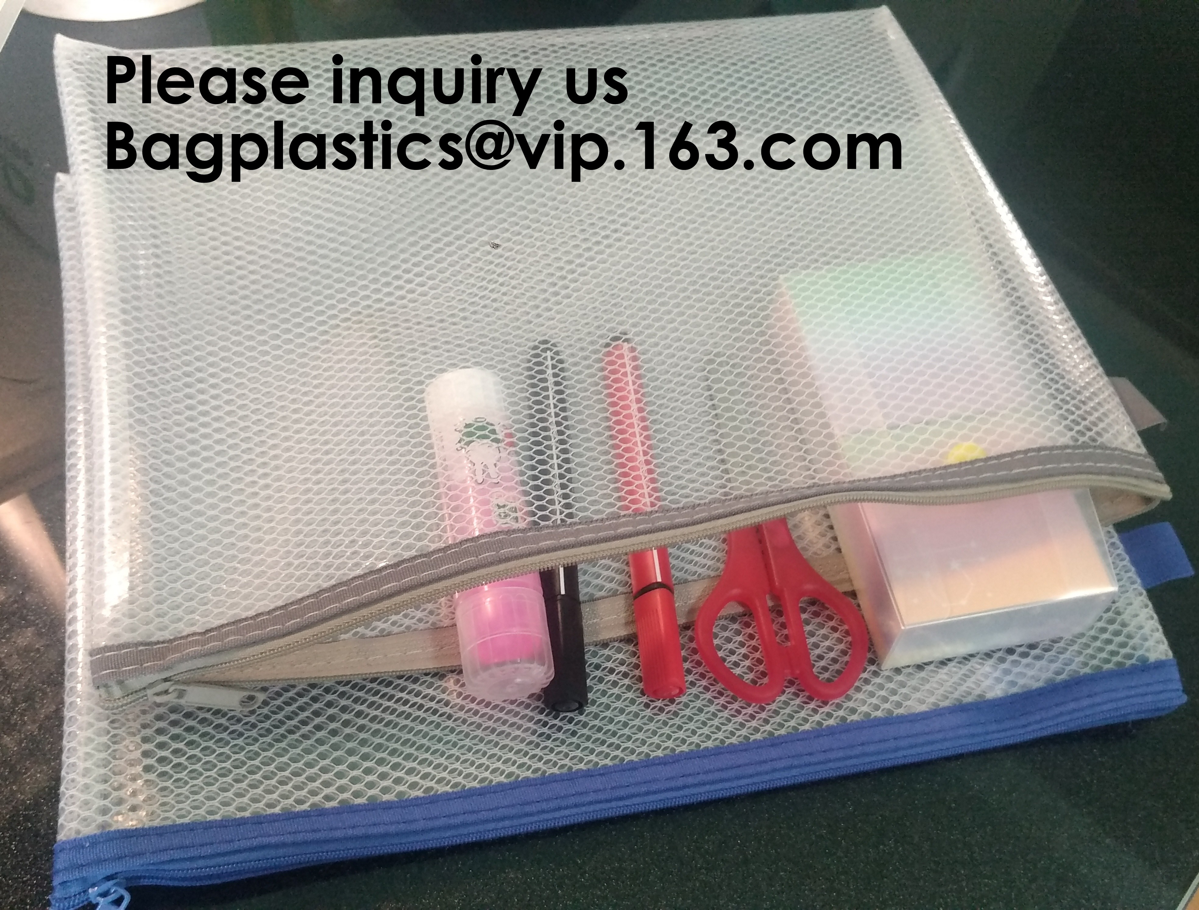 PP Stationery File Bag/Envelop Document Conference File Folder,Document File Box Biodegradable File Bag,Document Bag pac