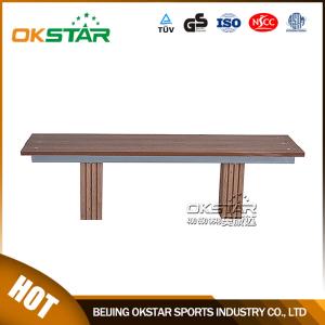 Quality outdoor fitness equipment High quanlity outdoor wooden gym bench wholesale