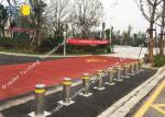 Outdoor Pneumatic Bollards Remote Control Corrosion Resistance 900mm Height