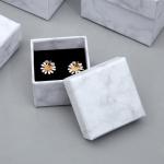 Exquisite Small Jewelry Box Packaging / Ladies Earring Packaging Boxes