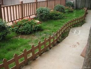 Antiseptic Waterproof Wood Plastic Composite WPC Fence