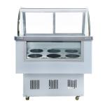 Glass Door Preservation Table Stainless Steel Refrigeration Facilities 1.8m