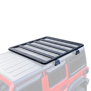 Quality Jeep Wrangler 2008-2013 1500*1425*55mm Powder Coating Flat Roof Racks with Side Ladder wholesale