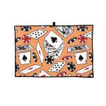 Golf Ball Cleaning Sublimation Microfiber Towels Custom Logo