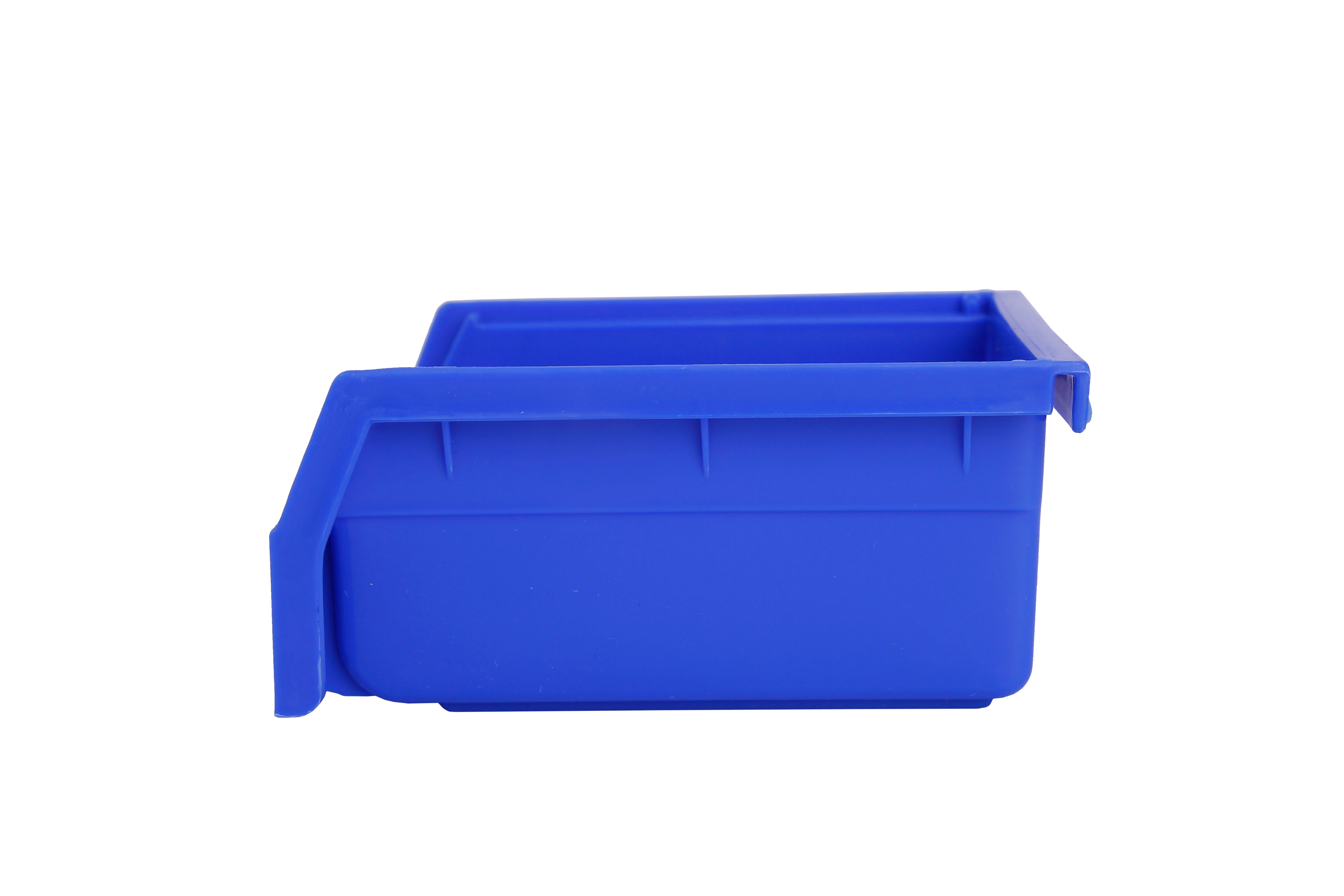 Shelf Storage Bin with Dividable Plastic Tool Container and Back Hanging Convenience