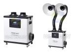 White Digital Exhaust Fume Extractor External Tube Air Purification