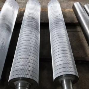 Quality Single Facer Corrugator Roll Peripheral Heating HRC58 Hardness wholesale