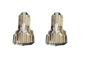 Quality ABS / PP Plastic Coffin Ornaments With Iron Tubes , Casket Hardware Suppliers wholesale