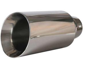 Quality Universal Inlet 70mm 90mm Stainless Steel Muffler Tips wholesale