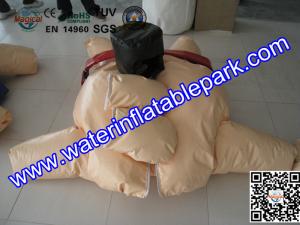 Quality Inflatable Sport Games Sumo Suits for Kids , Rent Sumo Wrestling Suits Hire wholesale