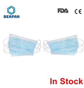 Quality CE FDA Certificate Earloop 3 Ply Face Mask Disposable Medical Surgical wholesale