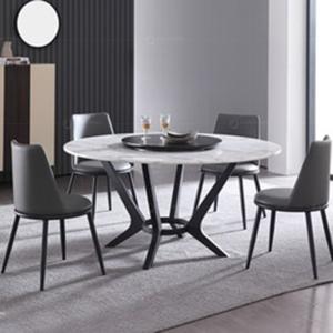 Quality High quality customized color 6 seater luxury marble dining tables wholesale