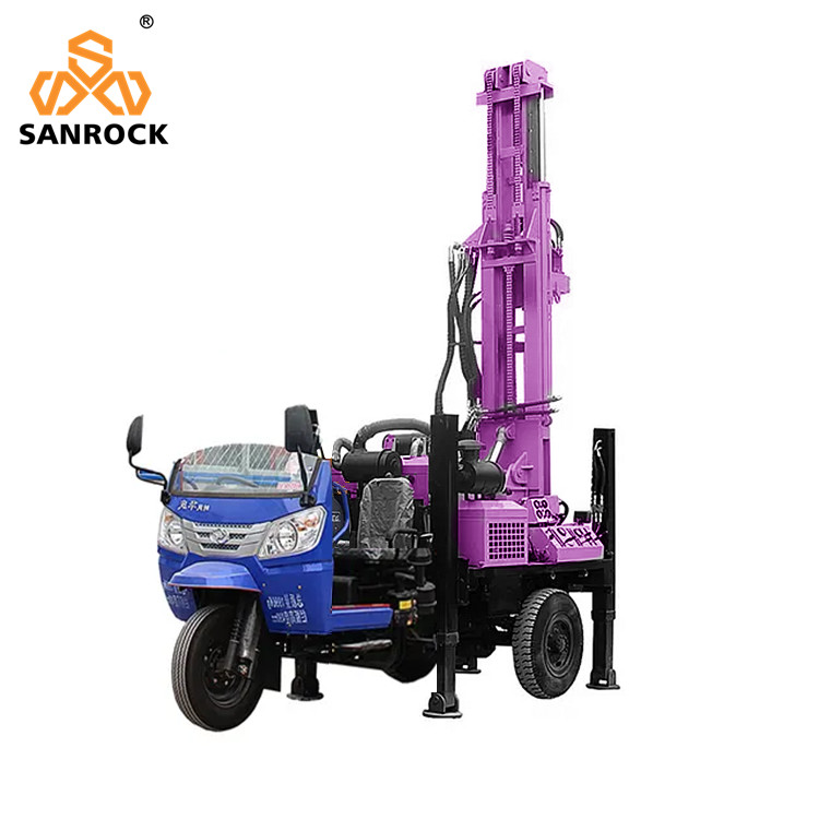 13T Lifting Force Rotary Drilling Rig Portable Hydraulic Water Well Drill Machine