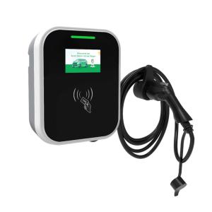 Quality 22kW Wall Mounted Electric Vehicle Charger with 5M TPU Type 2 Cable wholesale