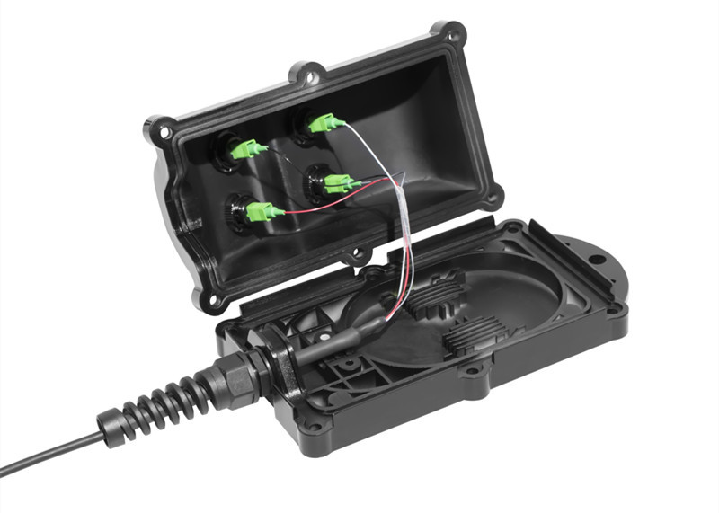 Outdoor Multiport Service Terminal (Mst) Box Ftta Ftth Distribution Box Ip67 Waterproof 4 Port