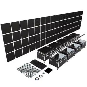 Quality Color Seamless Rental Indoor Led Display Screen For Building Glass Curtain Wall Advertisement wholesale