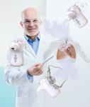 Mesh Membrane Vibrator Medical Nebulizer For Effective Respiratory Deseases