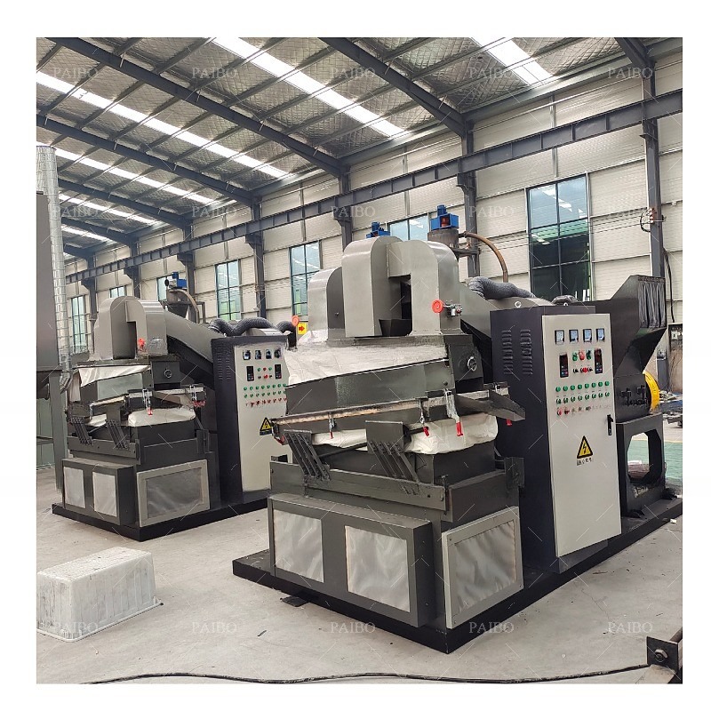 40.7kw Automatic Copper Wire Separation Machine Cable Granulator Recycle Machine For Granule
