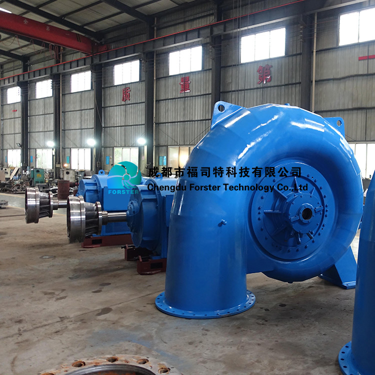 1MW 5MW Hydro Electric Francis Water Turbine For Hydropower Plant