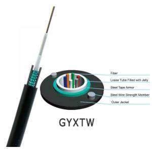 Quality GYXTW 12 Cores G652D Fiber Optic Cable Customized wholesale