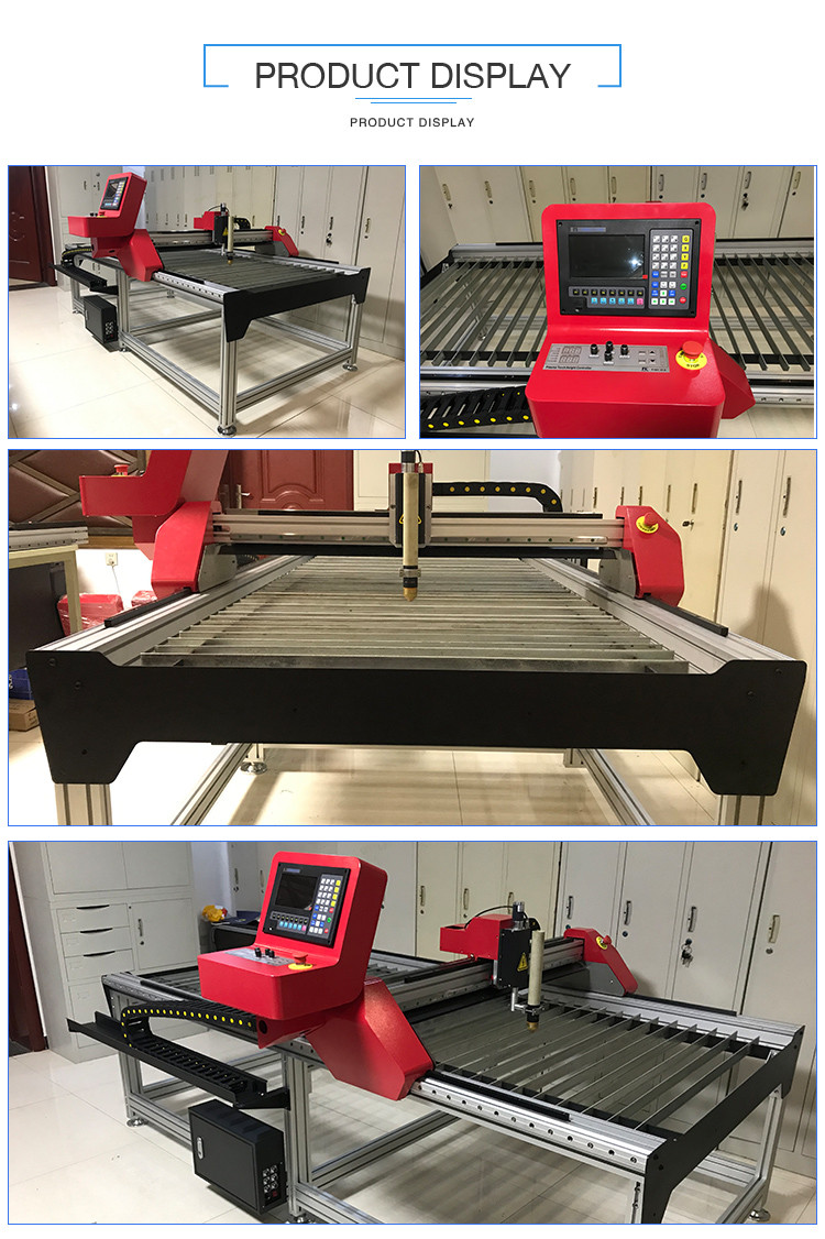 Detachable Cnc Plasma Metal Cutting Machine Small Mini Table Type 1000x2000mm