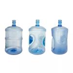 Blue PC 5 Gallon Water Bottle Round Body Recyclable OEM For Drinking Bottled