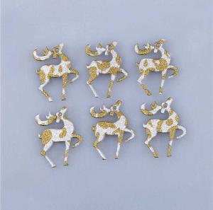 Quality Cute Deer Christmas Party Crafts Small Childrens Christmas Decorations wholesale