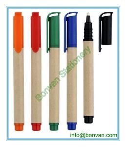 Quality paper ball point pen, paper material ballpen for promotional use wholesale