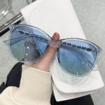 Women'S Large Metal Sunglasses Anti Ultraviolet Anti Reflective CE