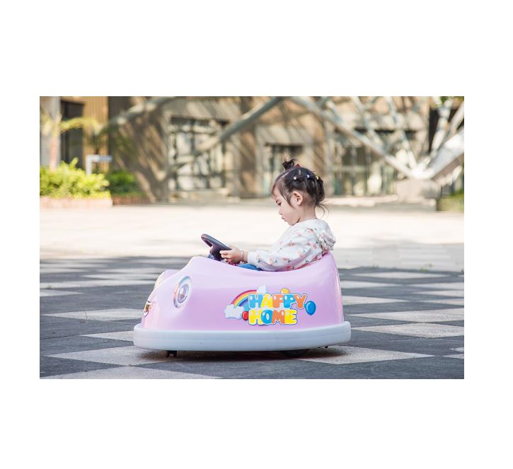 Newest Children's Electric Ride-On Bumper Car with Remote Control and Music at Prices