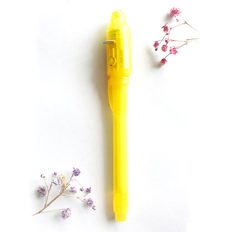 Ballpoint Pen Creative Spy Secret Message Writing Tool 2 In 1 Invisible Ink Pen Magic