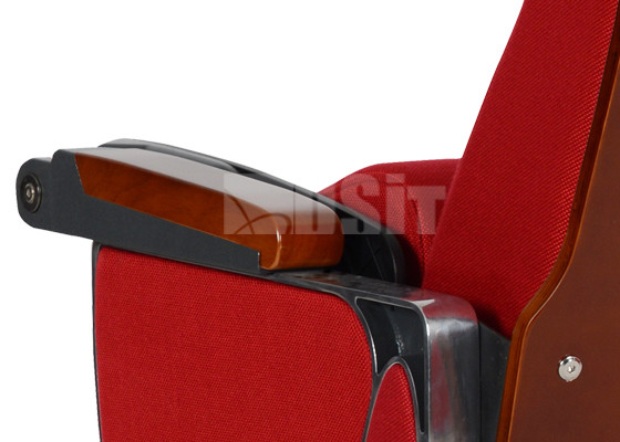 Aluminum Alloy Floor Conference Hall Chairs Theater Furniture Type Modern Style