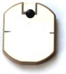 RFID UHF Ceramic Anti-metal Tag, 3M adhesive fixation, Waterproof, induction