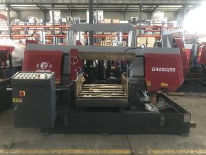 Quality Semi Auto 5.5kw Horizontal Metal Cutting Bandsaw Machine wholesale