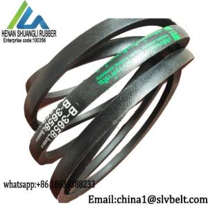 Quality Type B Wrapped Rubber V Belts Height 11mm Abrasion Resistant For Engine wholesale