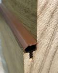 Special Shaped Co-Extrusion Weatherstripings Sealing Strips Brown Color 10*6mm