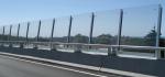 Highway Fence Safety Glass Panel , PVB Laminated Safety Glass
