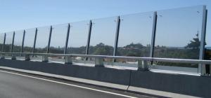 Quality Highway Fence Safety Glass Panel , PVB Laminated Safety Glass wholesale