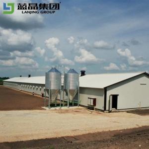 Earthquake Resistant Steel Structure Poultry House Free Design Full Equipment