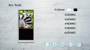 Quality Indoor Modern Mirror 32&quot; 43&quot; 55&quot; Wall Mount Digital Signage wholesale