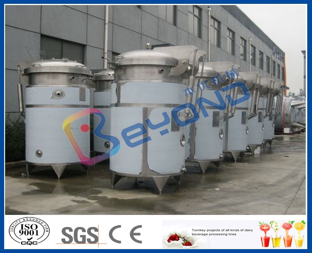 5000L/7000L jacket tank for liquid coffee extracting tank with temperature control