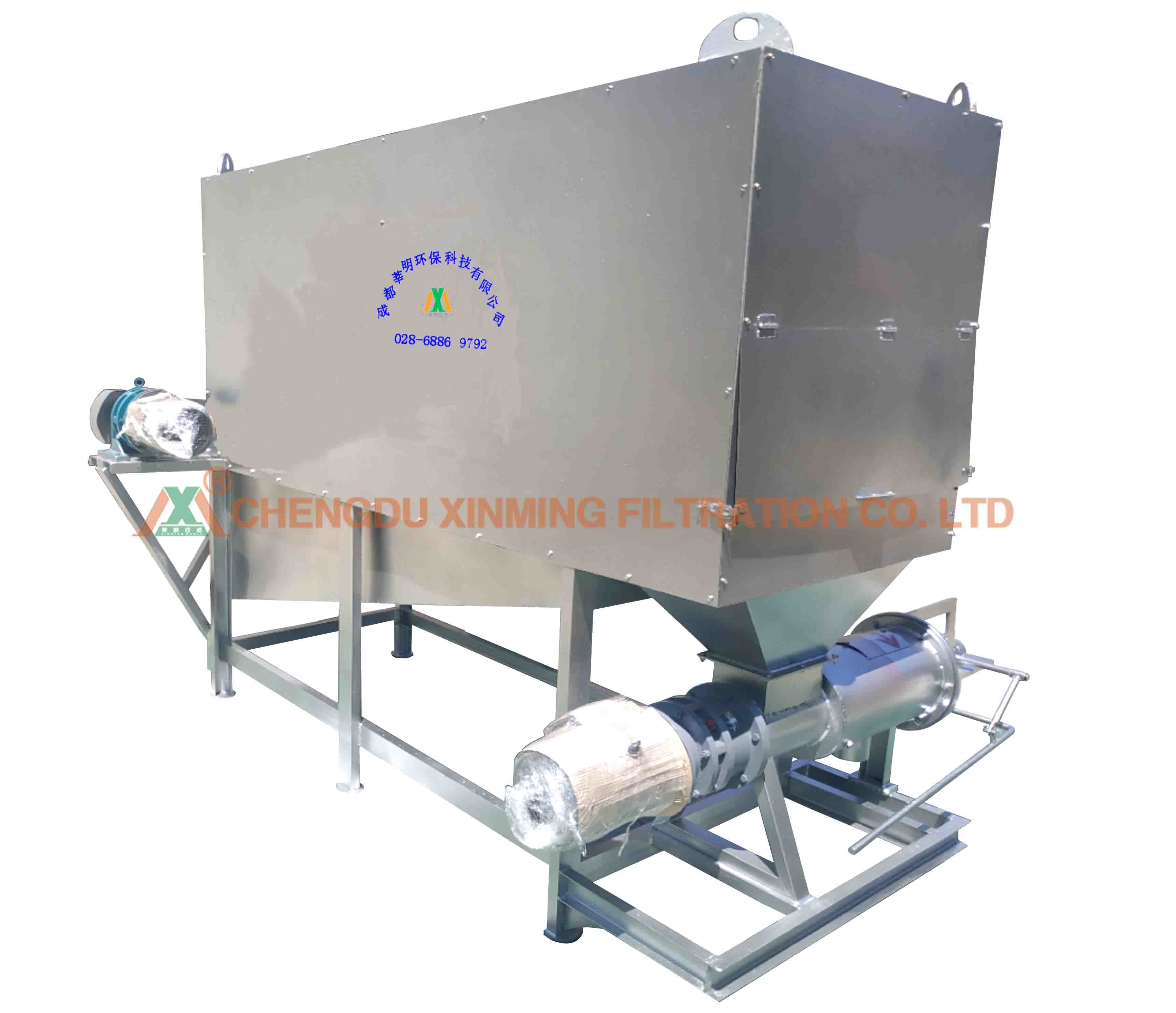 Silver Appearance Solid Liquid Separation Device Highly Durable For Kitchen Waste