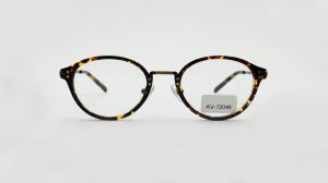 Quality Vintage Round Clear Glasses Non-Prescription Eyeglasses Frames for Women Men Handmade Unisex Dark Tortoise Acetate Frame wholesale