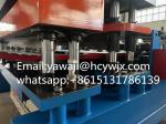 Metal Roof Roll Forming Machine For Speed Production 15m/min 70mm Shaft Diameter