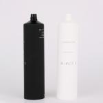 White Or Black Matte Soft Touch Cosmetic Plastic Tube For Face Wash Cream