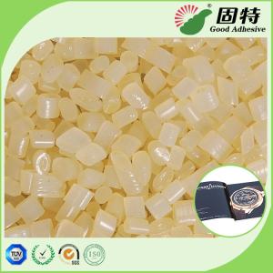 Quality Light Granule solid EVA resin Viscosity Resin Side Bookbinding Hot Melt Glue Yellowish Color For Coated Paper wholesale