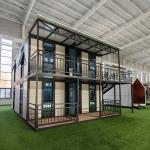3 Rooms Premade House Prefabricated With Living Room And Bathroom Villas Prefab