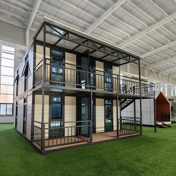 3 Rooms Premade House Prefabricated With Living Room And Bathroom Villas Prefab